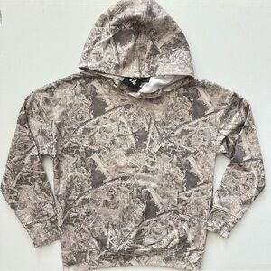 Art Class Kids Tan Camouflage Hoodie Size XXL